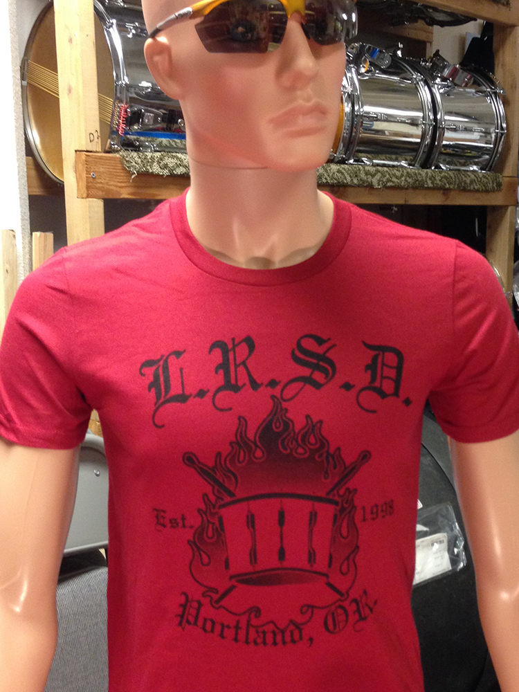 LRSD Men's Red T-Shirt