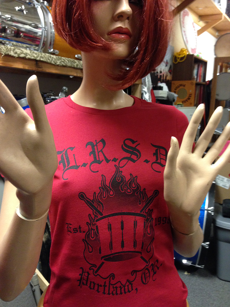 LRSD Women's Red T-Shirt
